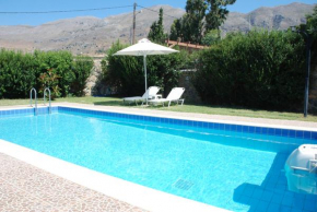 Villa with a pool in Lefkogia